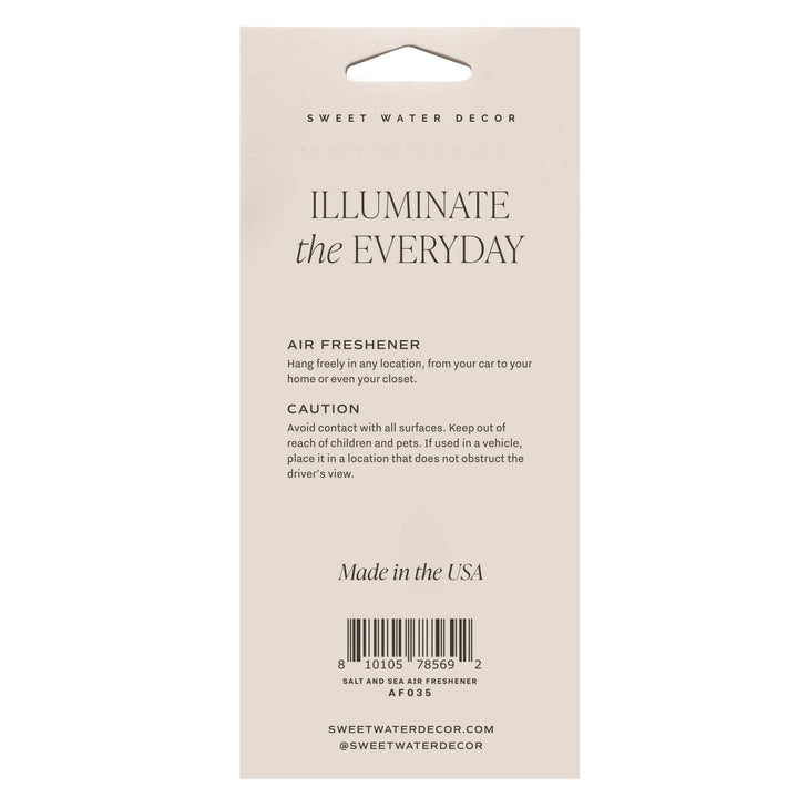 Salt & Sea - Hanging Air Freshener