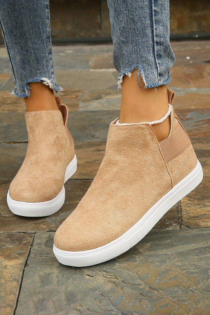High Top Slip-on Sneakers