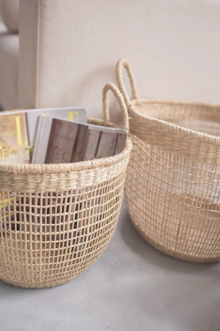 Floppy Seagrass Baskets