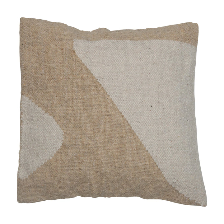 Woven Cotton & Wool Killim Pillow