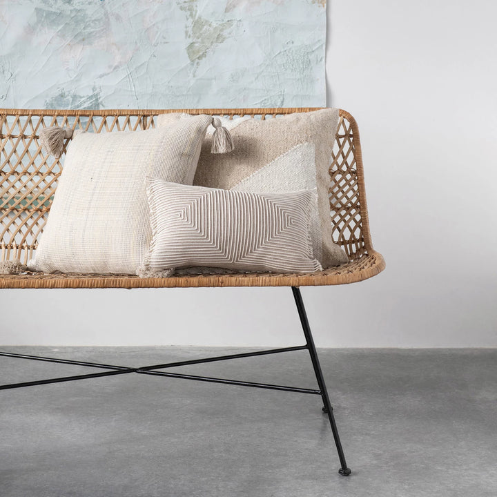Woven Cotton & Wool Killim Pillow