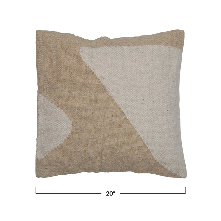 Woven Cotton & Wool Killim Pillow