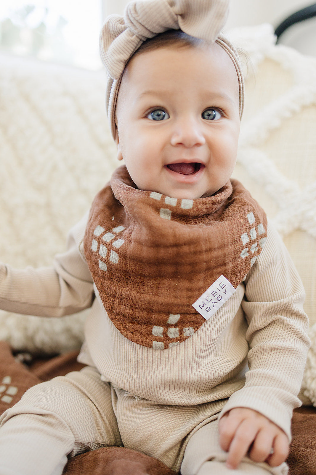 Chestnut Textiles Muslin Bib