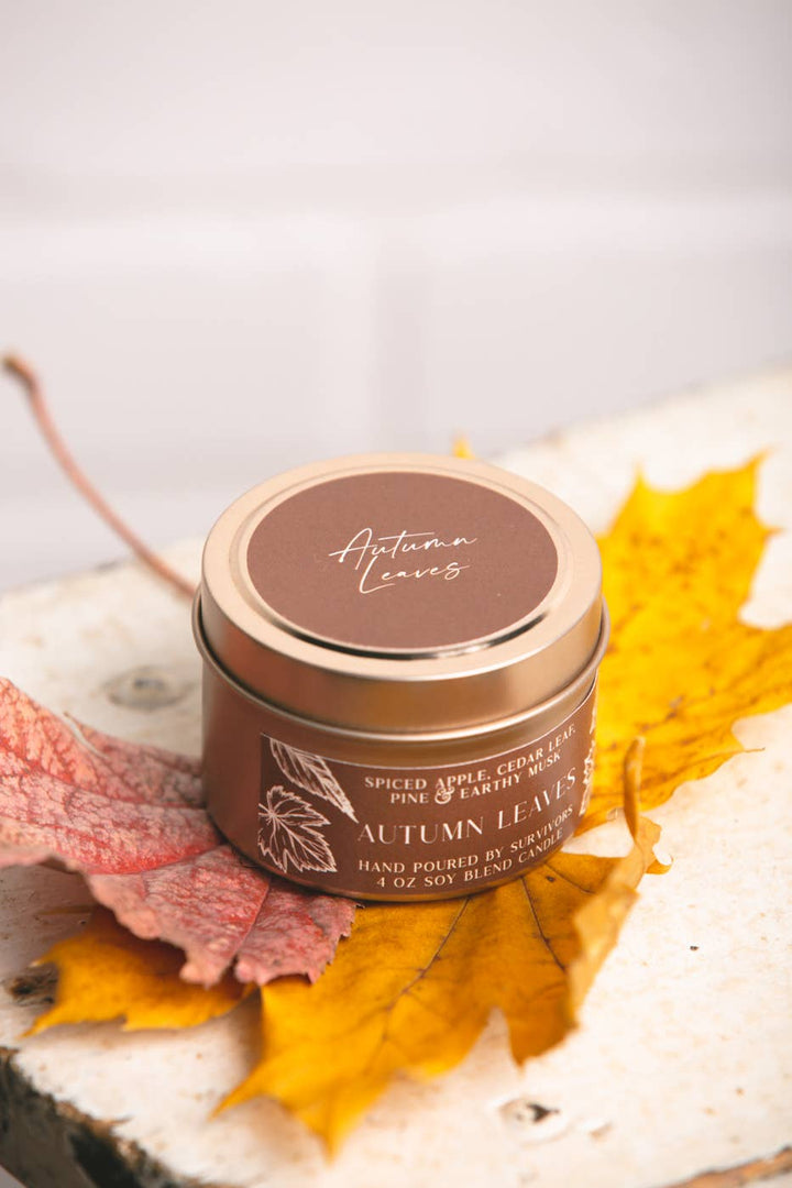 Autumn Leaves 4 oz Candle