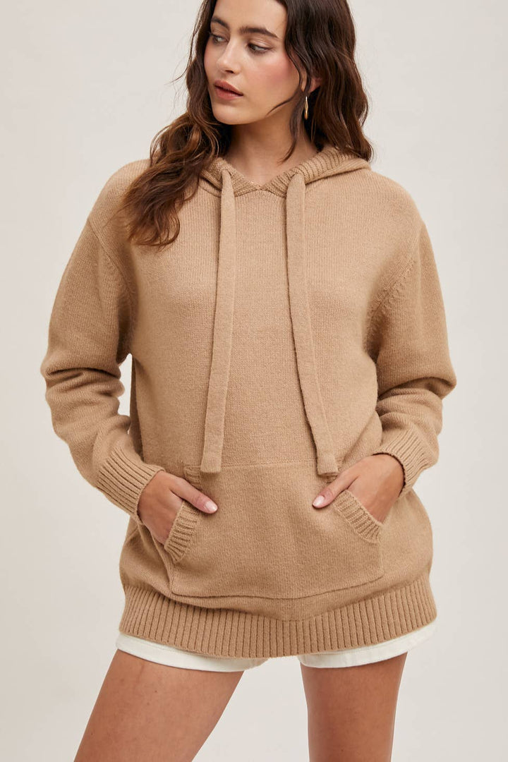 Haddie Knit Hooded Sweater