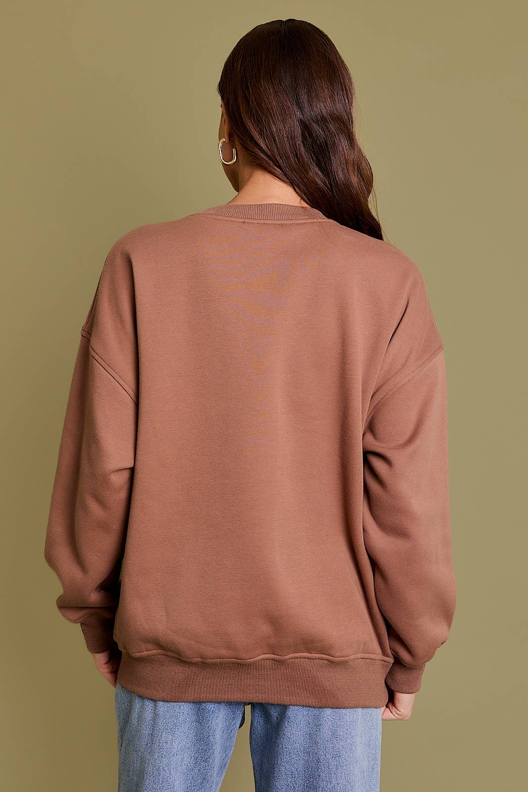 Good Vibe Oversized Sweat Shirt