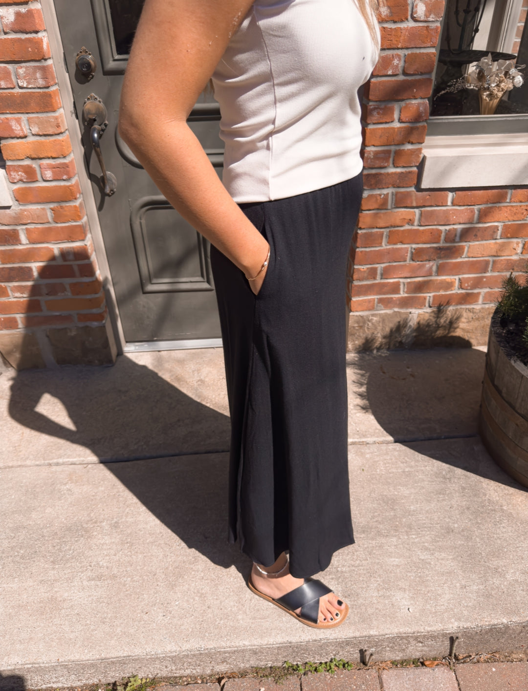 Leah's Linen Maxi Skirt