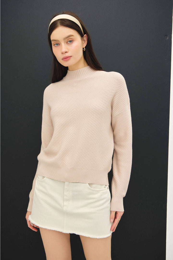 Mock Neck Sweater