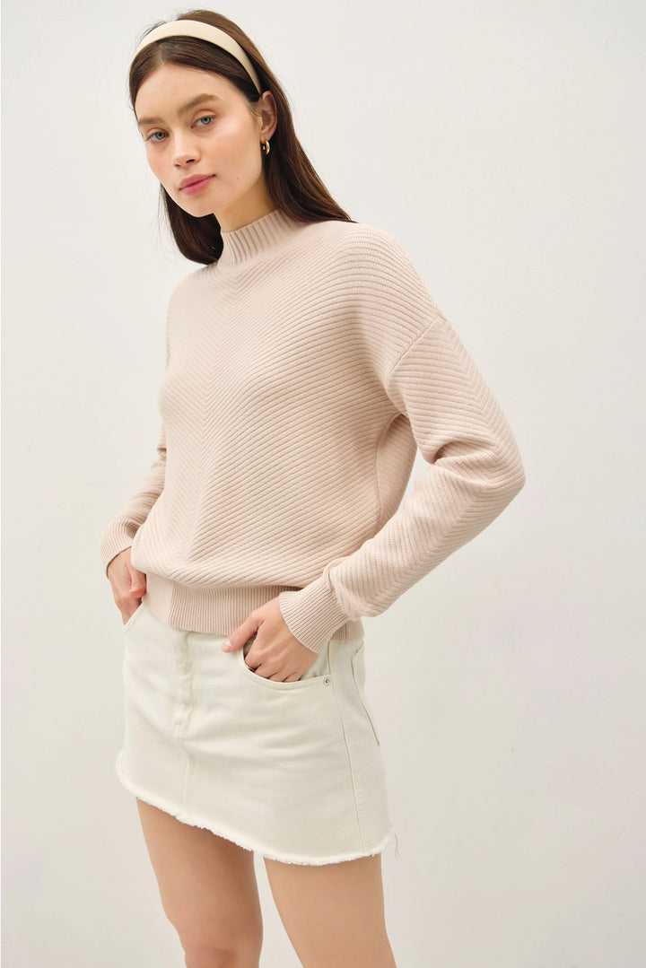 Mock Neck Sweater