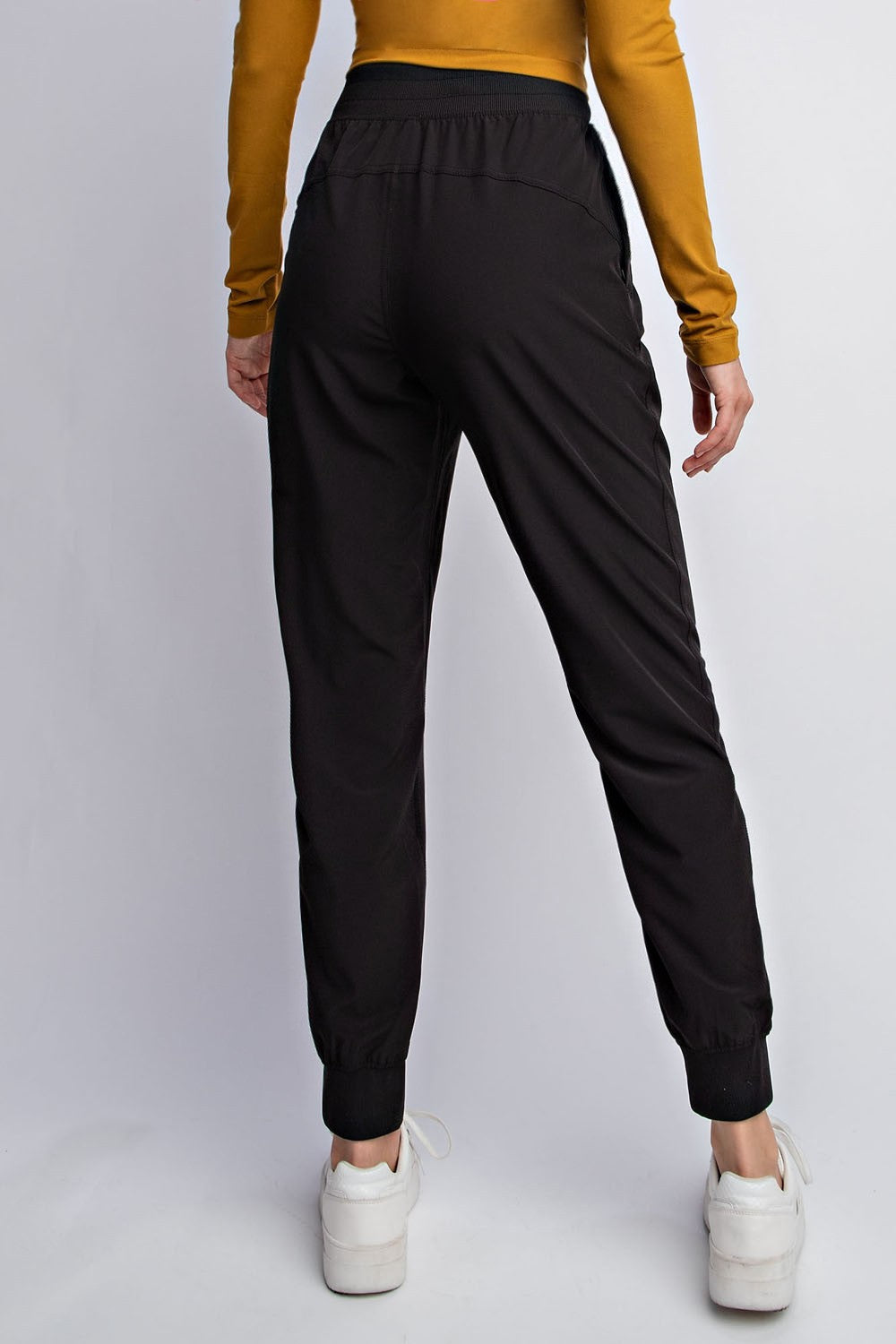 Oxford Mid Rise Joggers