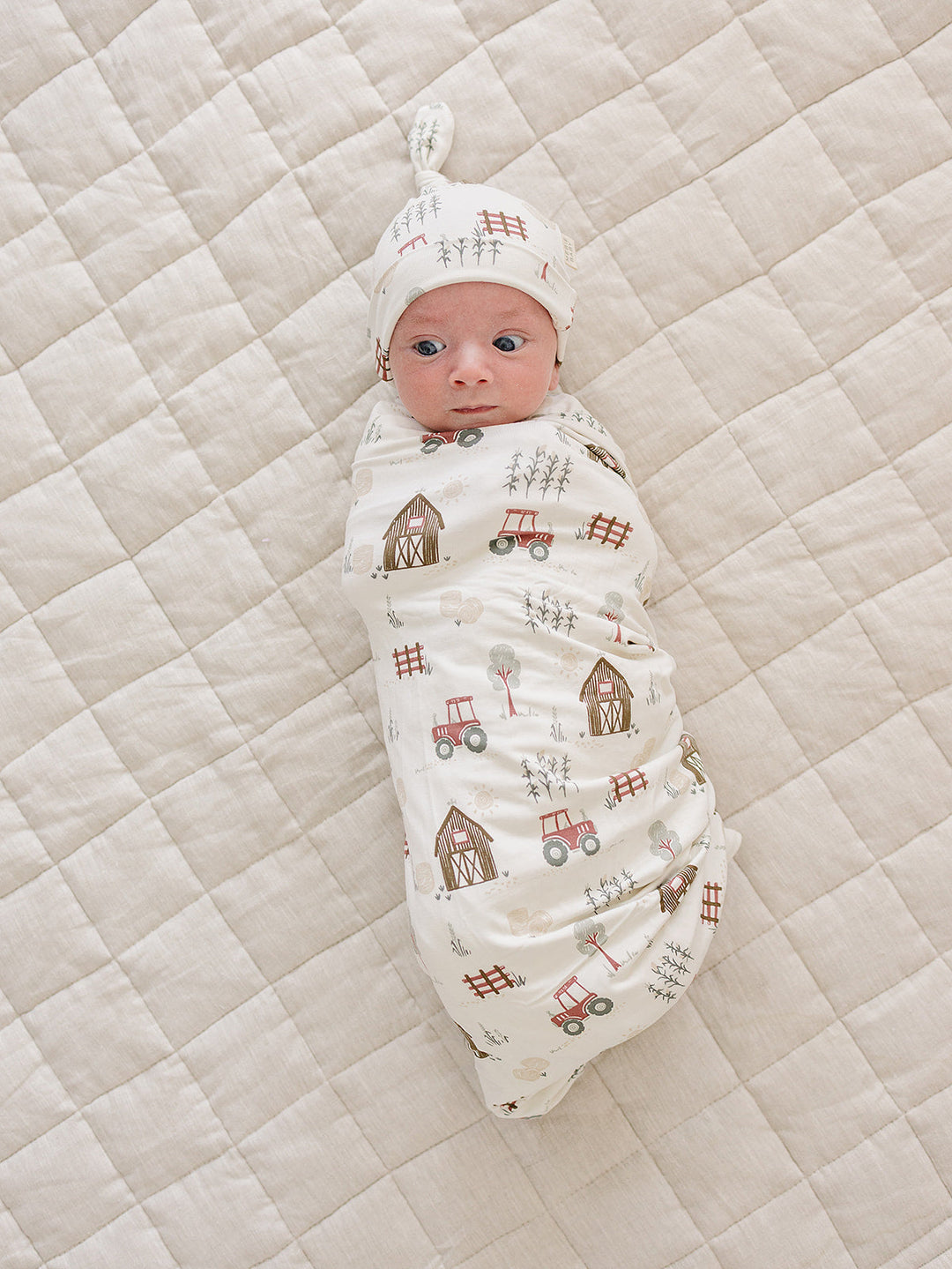 Farmhouse Bamboo Newborn Knot Hat