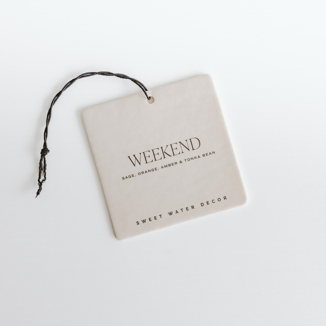 Weekend - Hanging Air Freshener