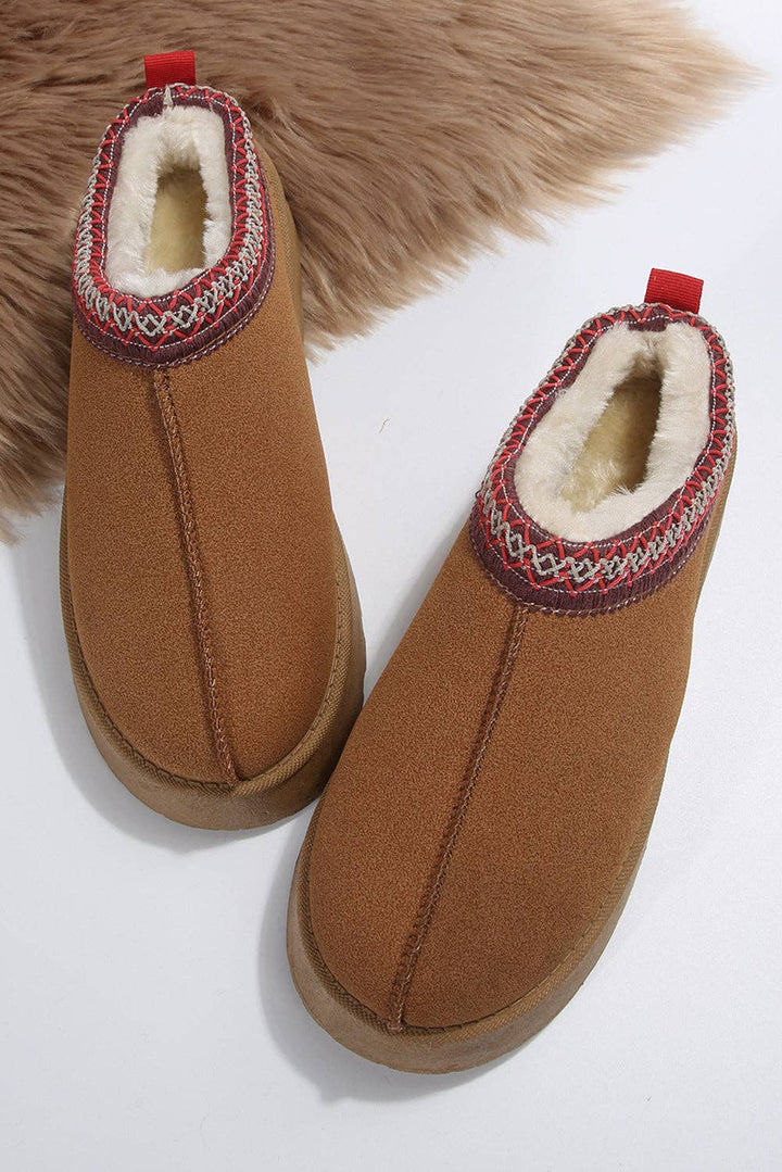 Plush Lined Snow Boots