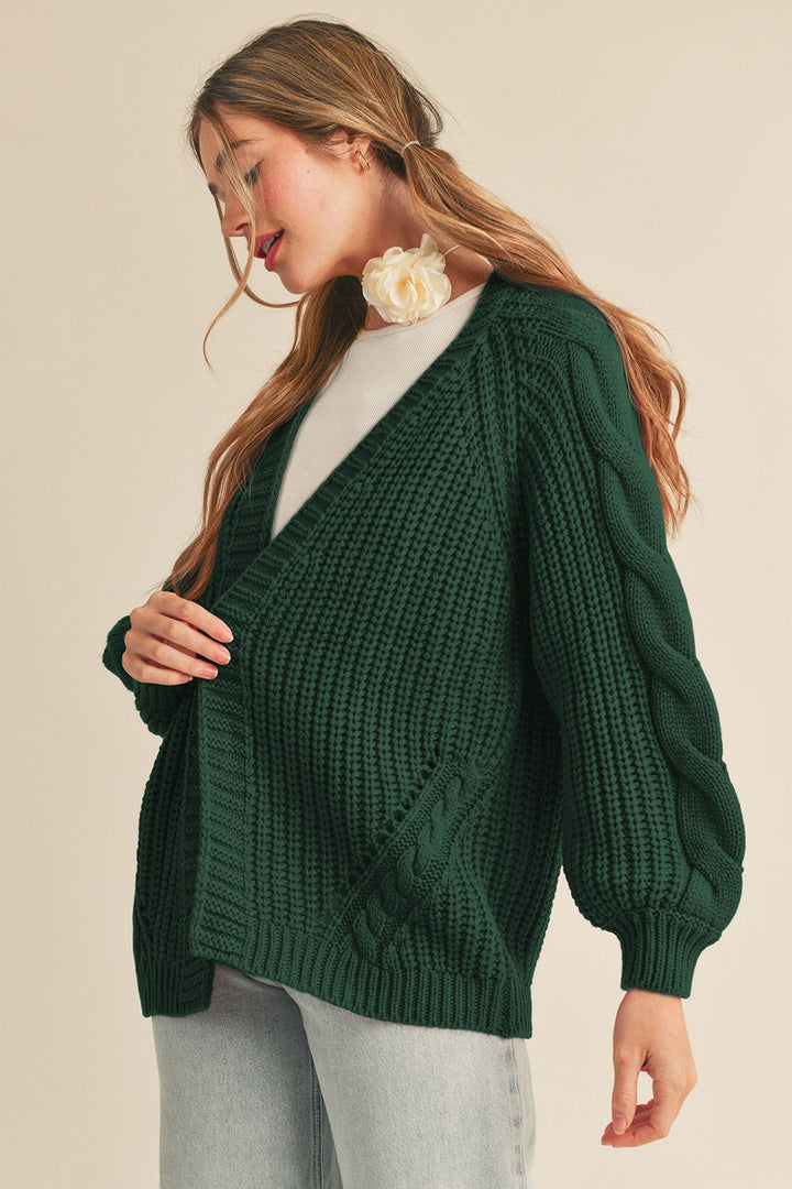 Cable Knit Cardigan