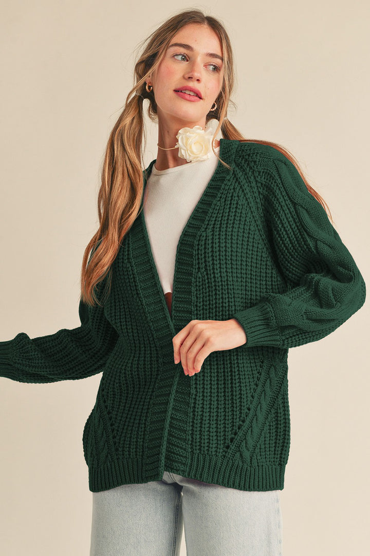 Cable Knit Cardigan