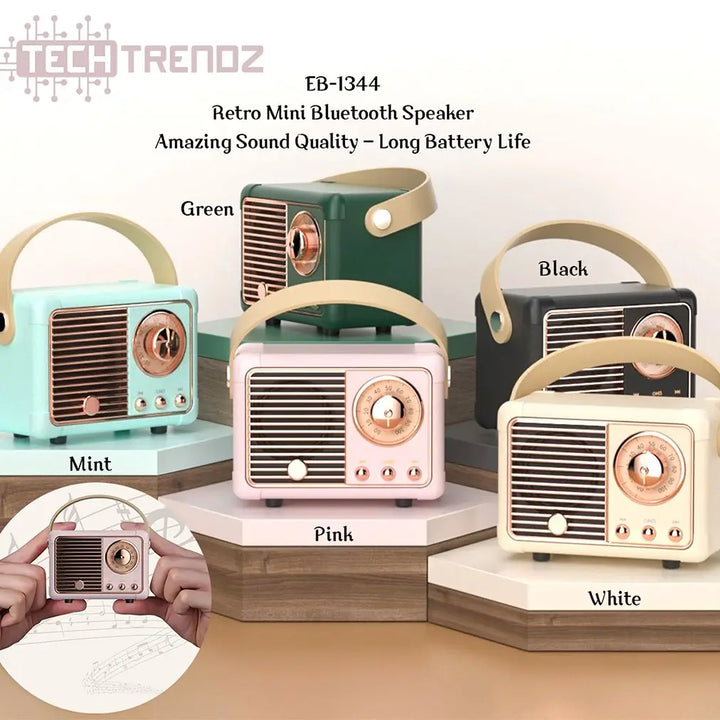 Retro Mini Bluetooth Speaker