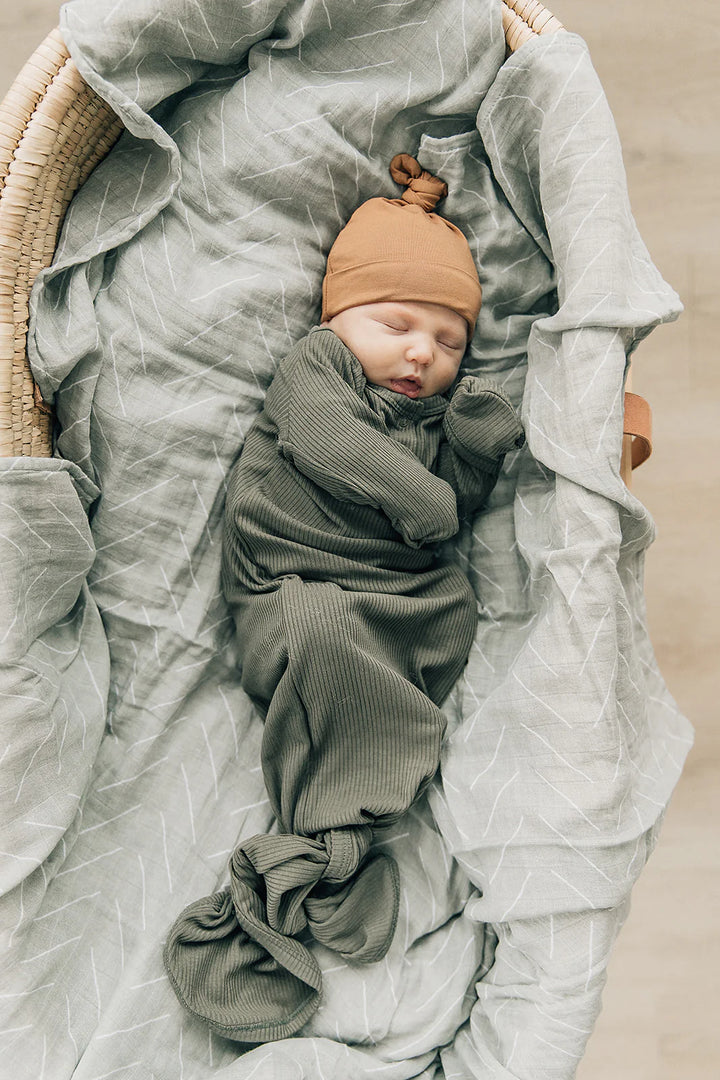 Desert Sage Muslin Swaddle Blanket